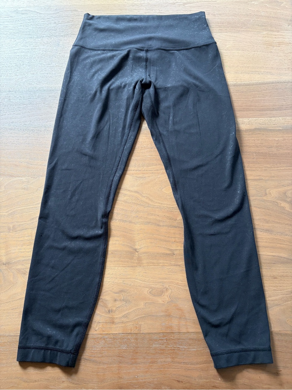 Lululemon Dark Charcoal Gray High-Rise Leggings | Estimated Size L